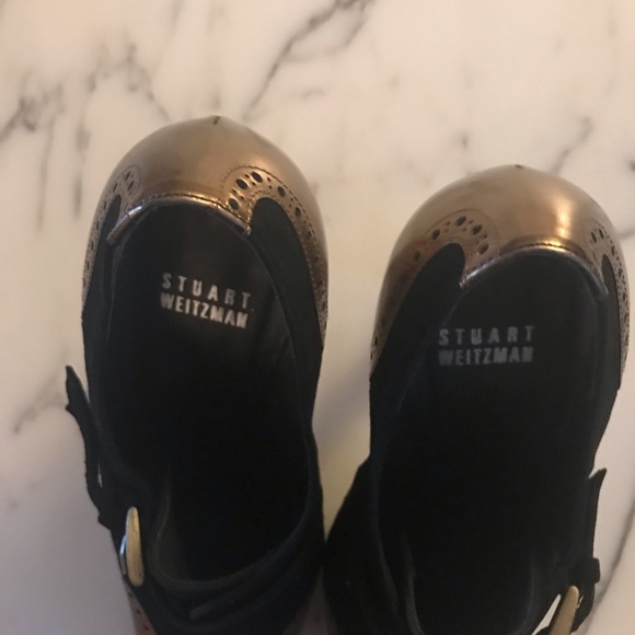 Stuart Weitzman buckle booties size 8 - Picture 6 of 8